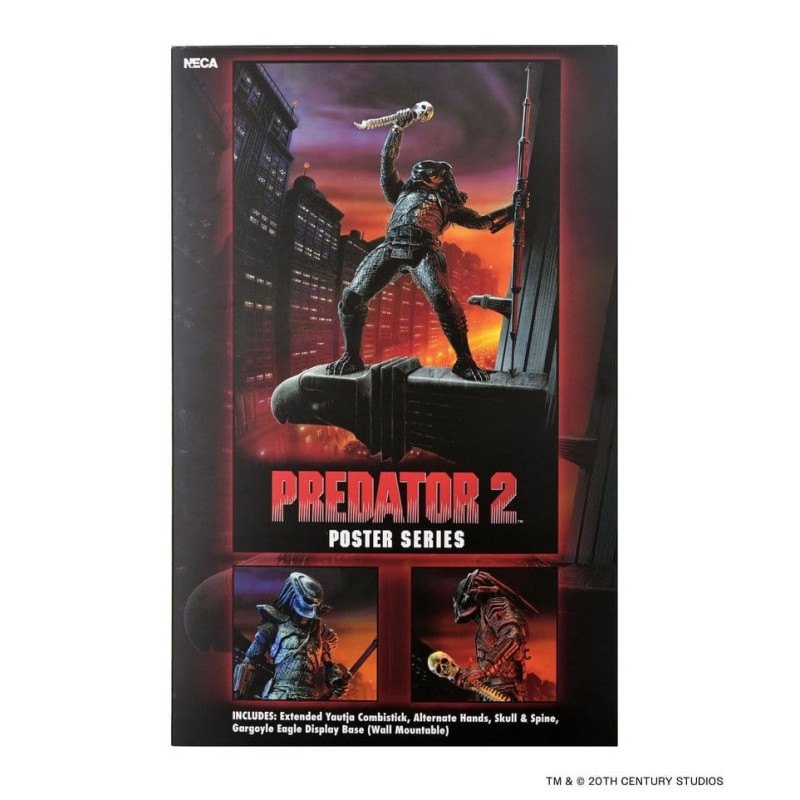 Predator 2 – Figurine City Hunter Poster Series 18 cm – NECA
