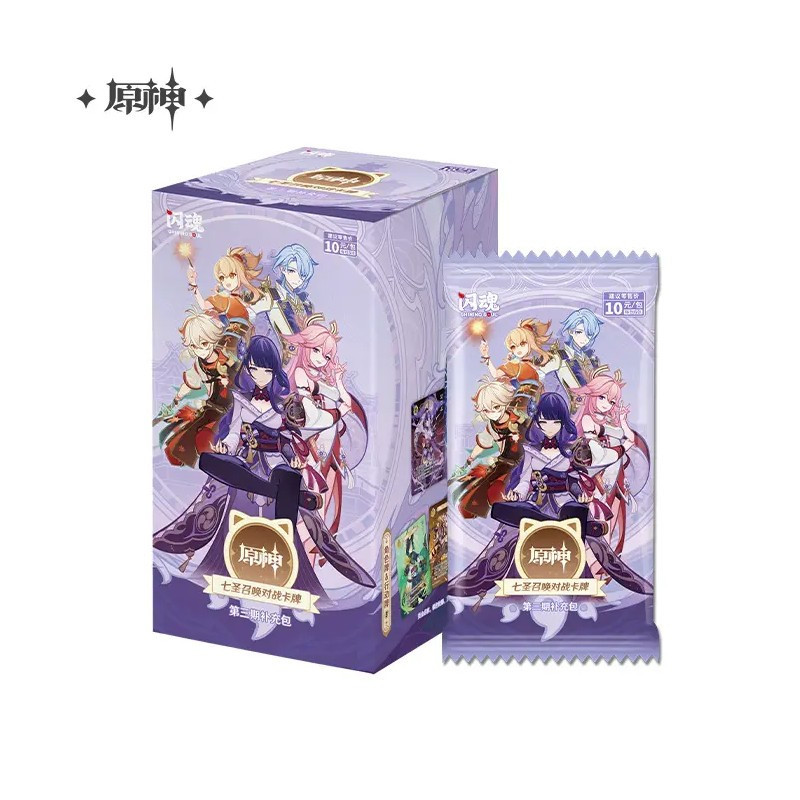 Genshin Impact - Booster Trading Card Series 3 CHINOIS - MiHoYo