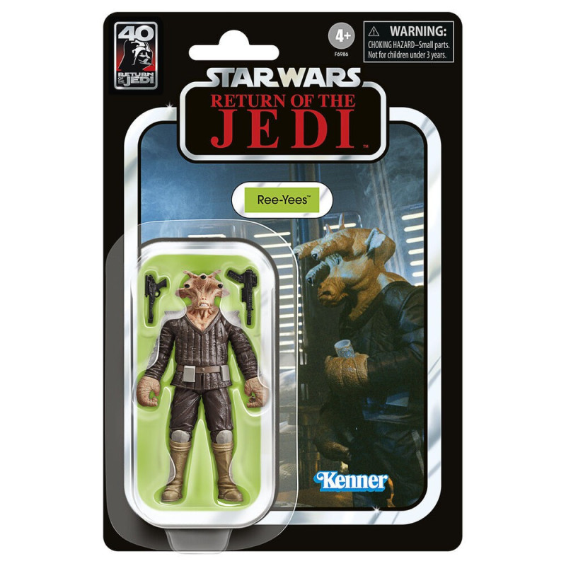 Star Wars Return Jedi - Pack 4 figurines – Retro Collection – Hasbro