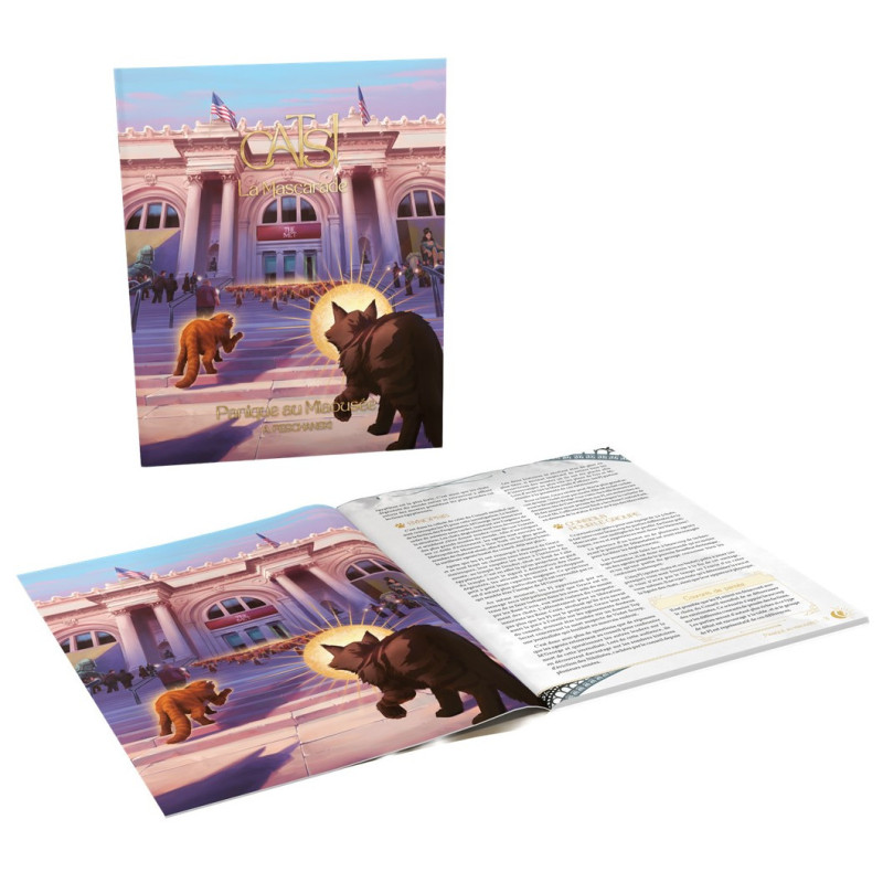 Cats! La Mascarade - Panique au Miaousée - Black Book Editions