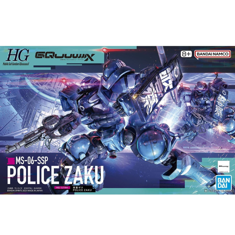 Gundam - HG 1/144 GQuuuuuuX Police Zaku