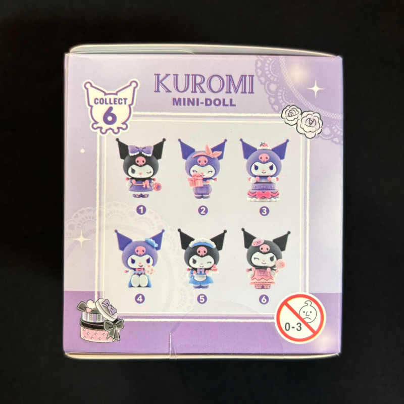 Mini Figurine Kuromi Party Series – Sanrio – YuMe