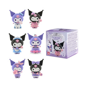 Sanrio - Mini Figurine Kuromi Party Series  1 EXEMPLAIRE ALEATOIRE