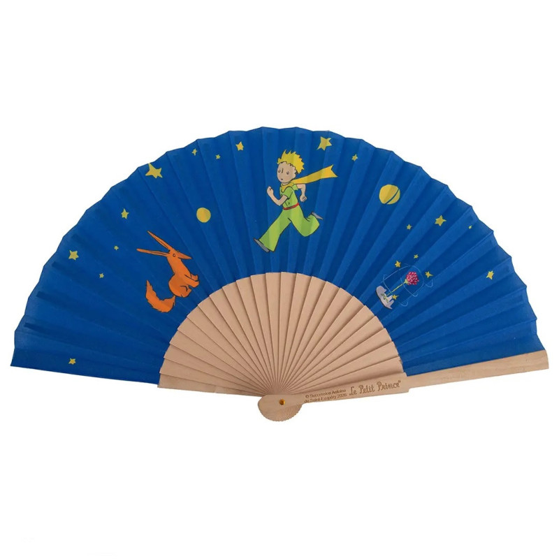 Le Petit Prince - Eventail pliable Planètes