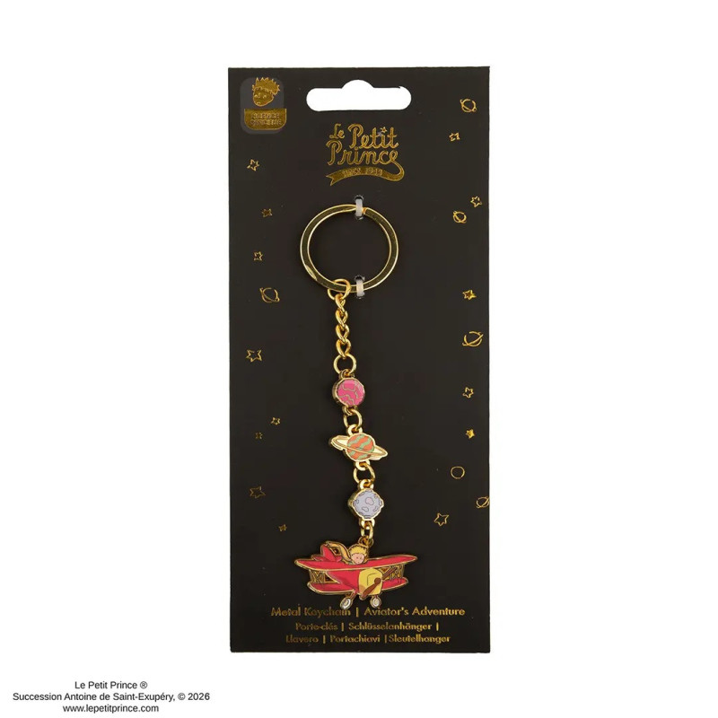 Le Petit Prince – Porte-clé L'Aventure de l'Aviateur - Cinereplicas