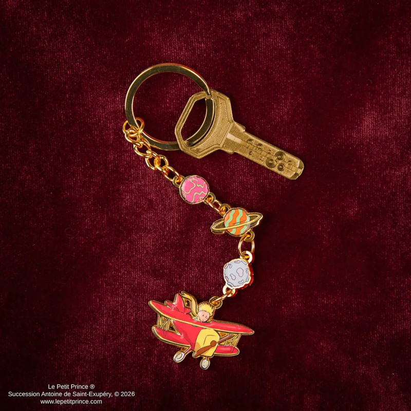 Le Petit Prince – Porte-clé L'Aventure de l'Aviateur - Cinereplicas