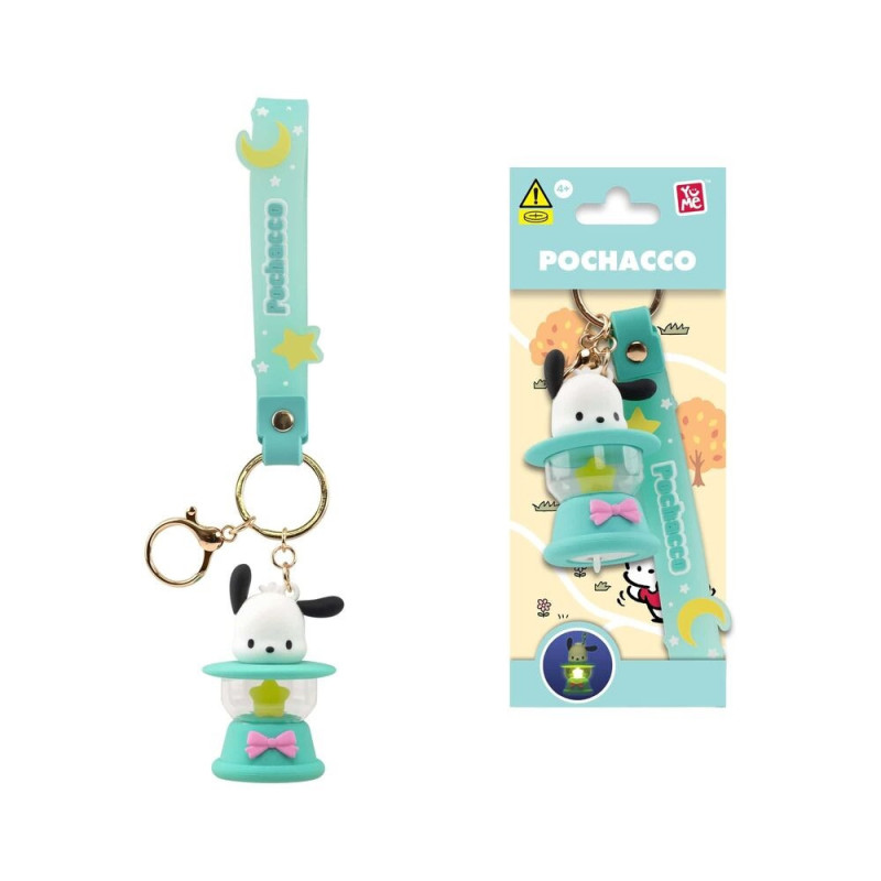 Sanrio : Hello Kitty & Friends - Porte-clés Lampe de Camping Lumineuse : Pochacco