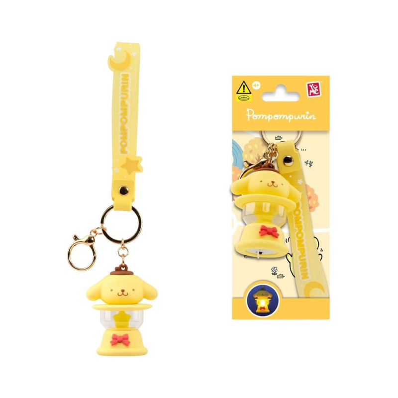 Sanrio : Hello Kitty & Friends - Porte-clés Lampe de Camping Lumineuse : Pompompurin