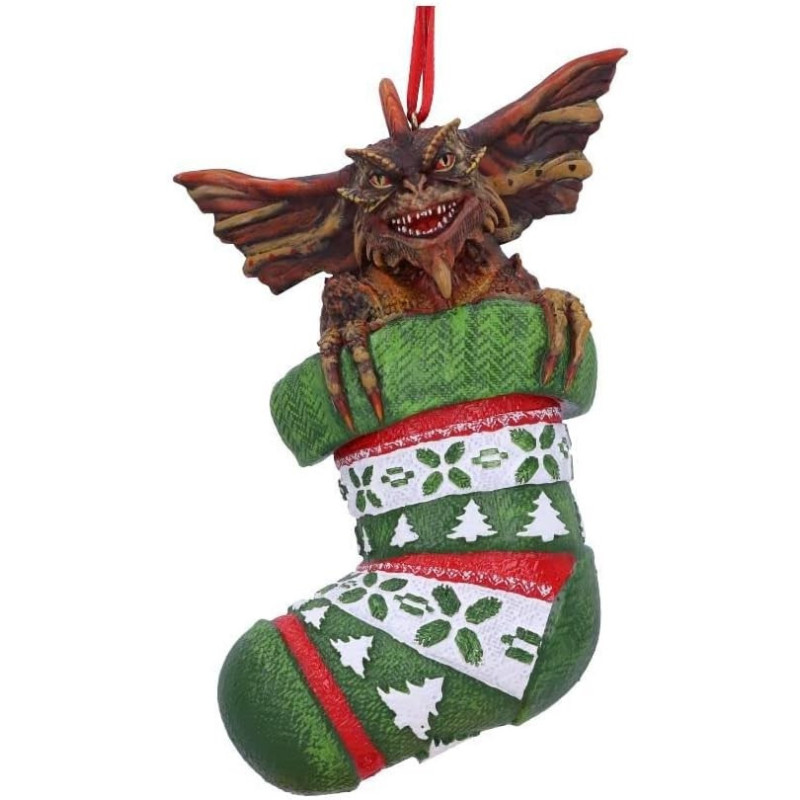 Gremlins - Ornement de sapin Mohawk dans une Chaussette 12 cm