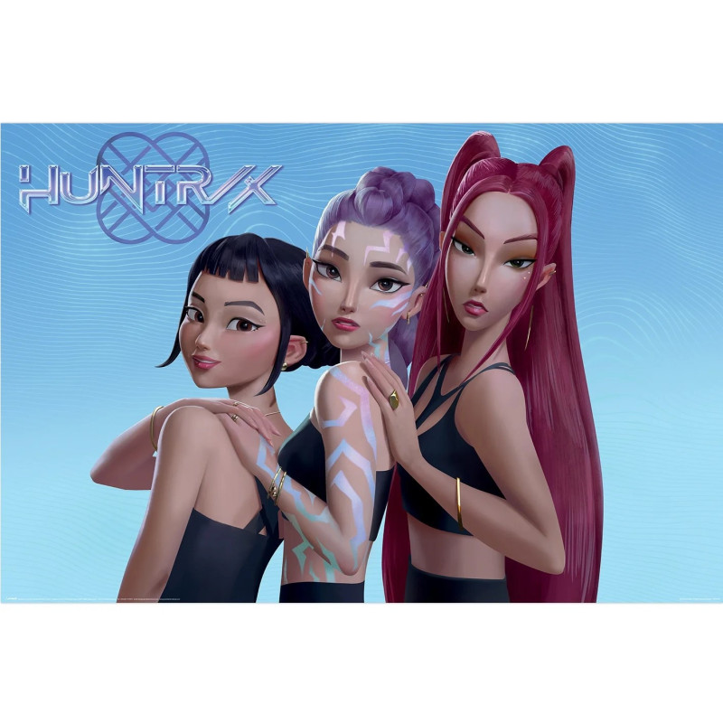 KPop Demon Hunters - Grand poster Comeback (61 x 91,5 cm)