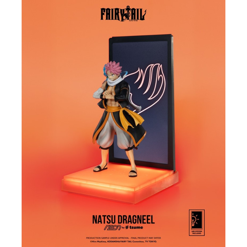 Fairy Tail - Natsu Dragneel Neon Tsume Art