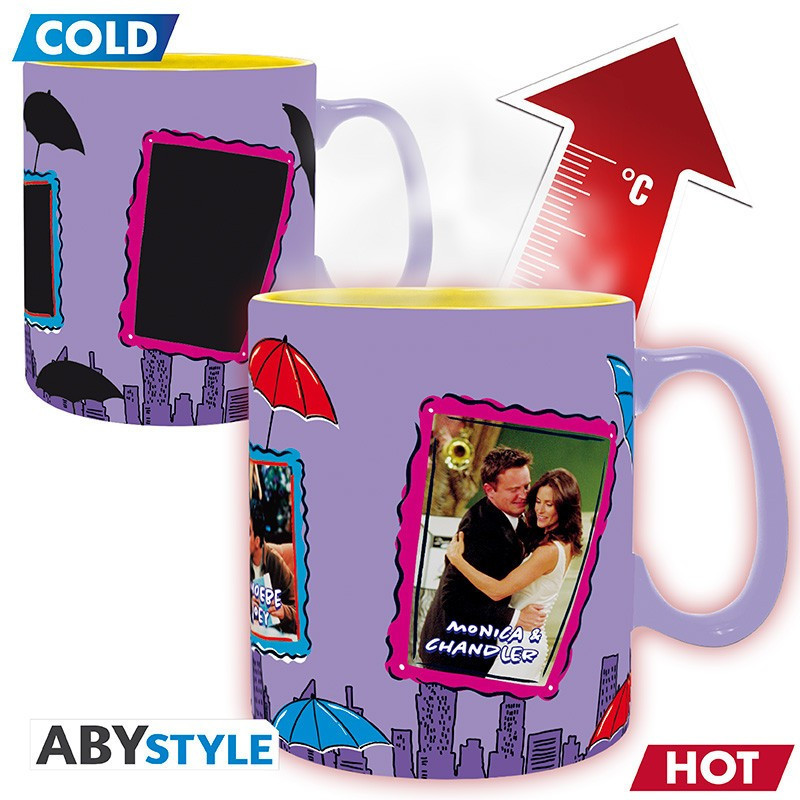 Friends - Mug thermo-réactif Cadres – Officiel Abysse