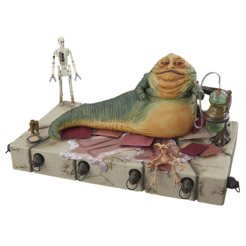 Star Wars Return Jedi - Set Jabba the Hutt – Retro Collection – Hasbro