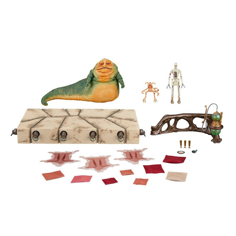 Star Wars Return Jedi - Set Jabba the Hutt – Retro Collection – Hasbro