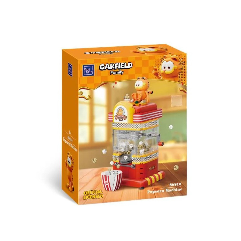 Garfield - Jeu de Construction Garfield Popcorn Machine 20cm – Pantasy