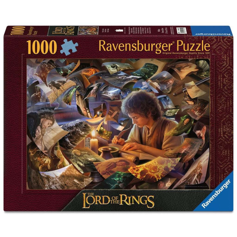 Lord of the Rings - Puzzle Le voyage de Frodon 1000 pièces