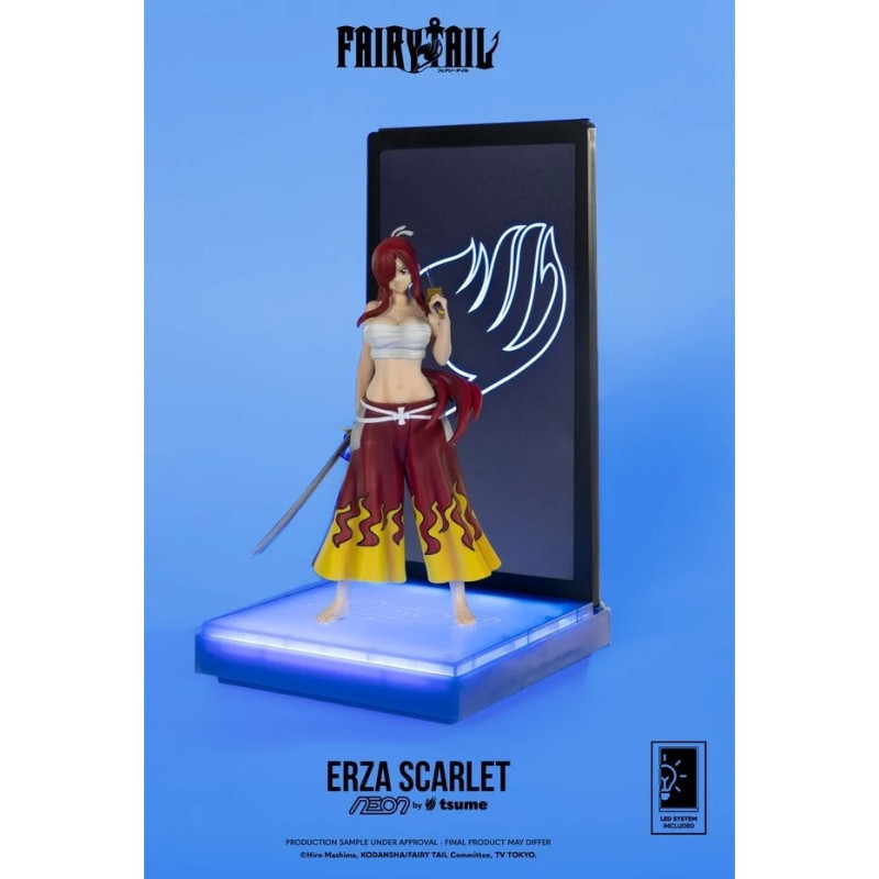 Fairy Tail - Figurine Neon Tsume Art Erza Scarlet - Tsume