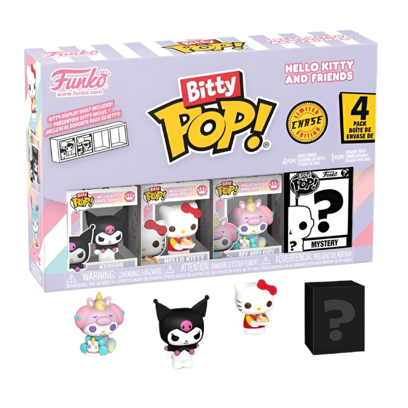 Sanrio - Bitty Pop! - 4-Pack Kuromi