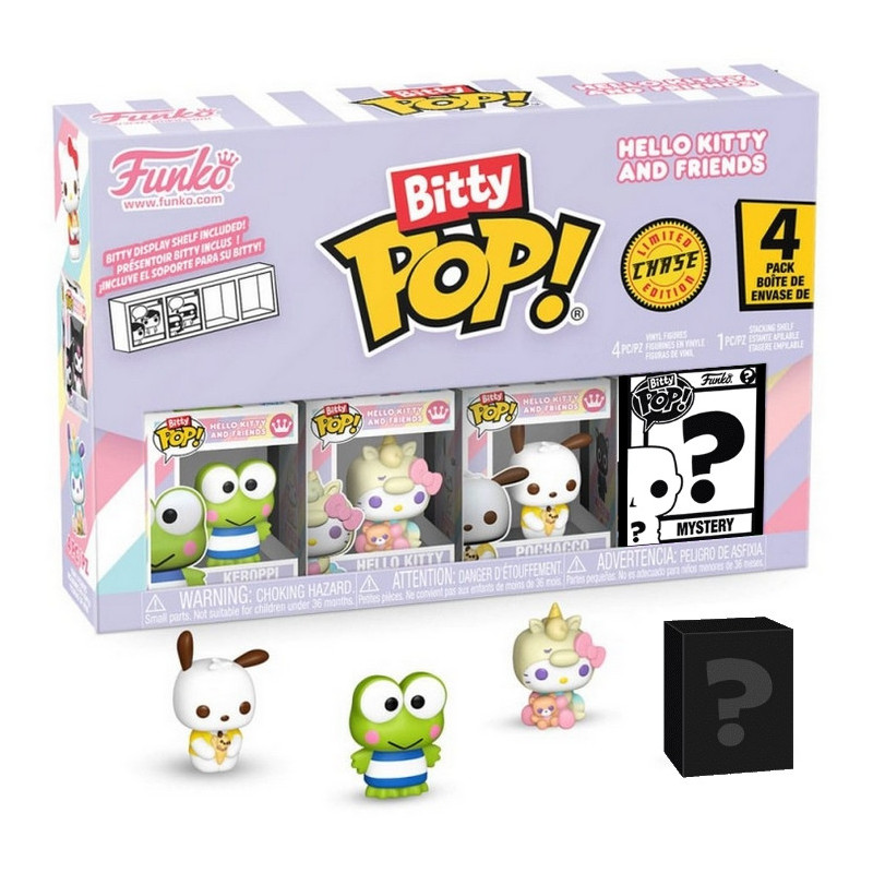 Sanrio - Bitty Pop! - 4-Pack Keroppi