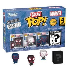 Marvel : Spider-Man - Bitty Pop! - 4-Pack Miles Morales