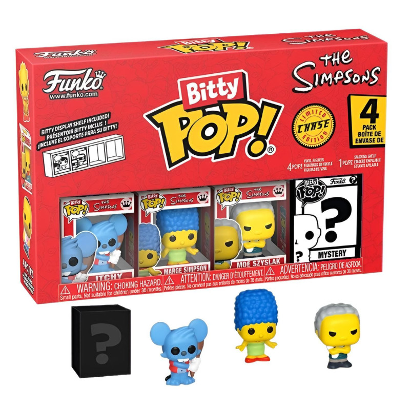 The Simpsons - Bitty Pop! - 4-Pack Itchy