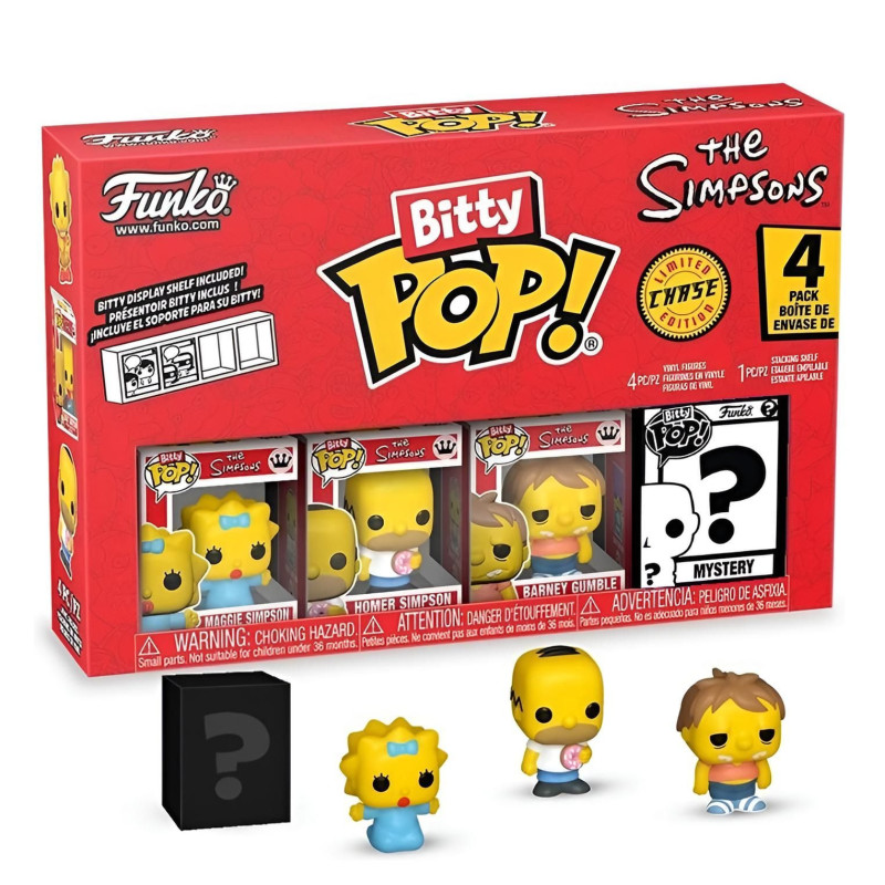 The Simpsons - Bitty Pop! - 4-Pack Maggie Simpson