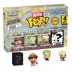 One Piece - Bitty Pop! - 4-Pack Luffy