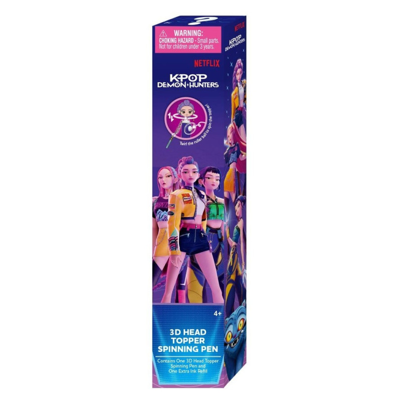 KPop Demon Hunters - Blind Box Stylo 3D avec Topper - Monogram