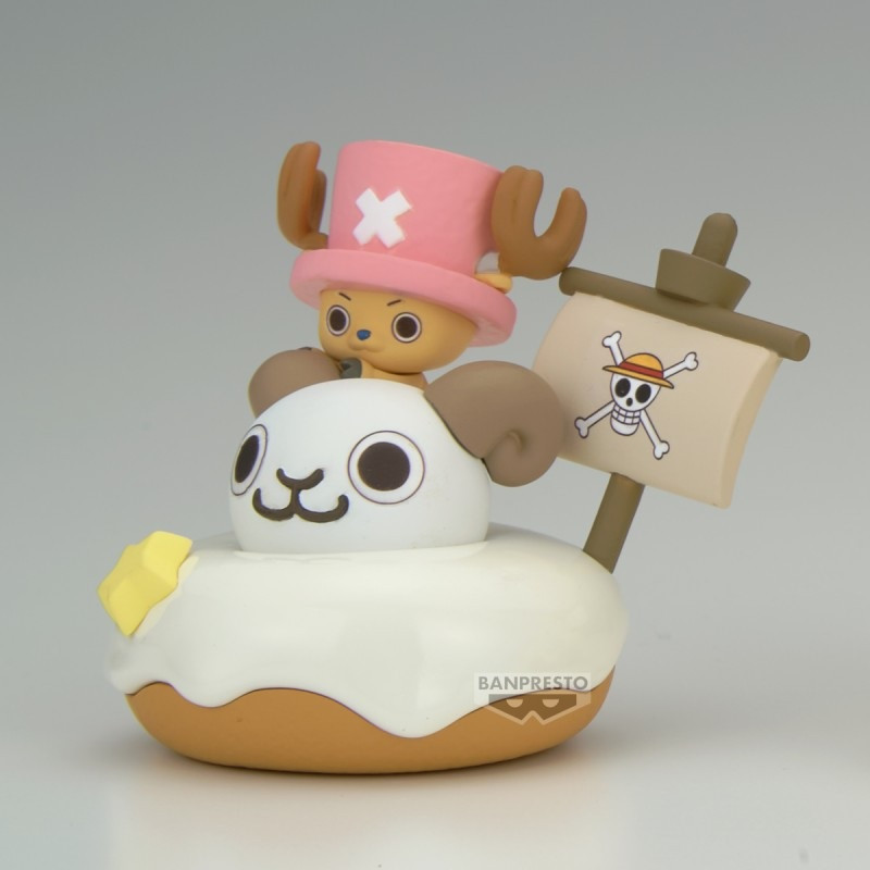 One Piece – Figurine Paldolce Chopper Bepo & Pirate Ship A – Banpresto