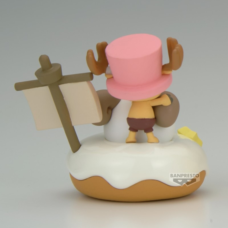 One Piece – Figurine Paldolce Chopper Bepo & Pirate Ship A – Banpresto