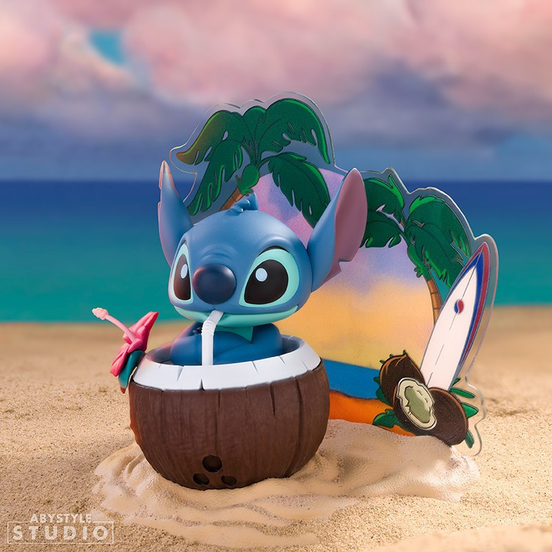 Disney : Lilo & Stitch - Figurine SFC Stitch Coconut 10 cm - ABYstyle