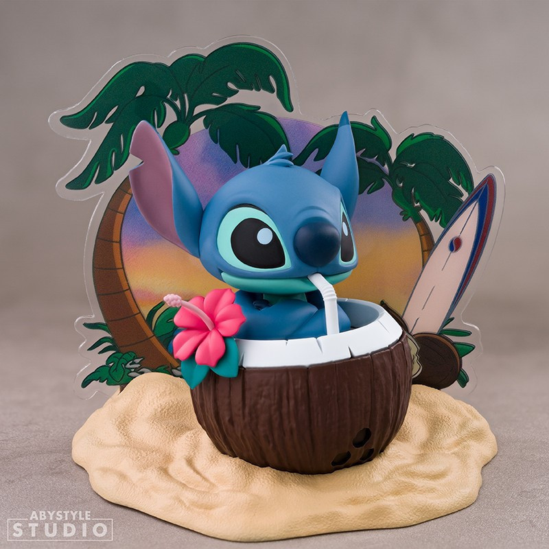 Disney : Lilo & Stitch - Figurine SFC Stitch Coconut 10 cm - ABYstyle