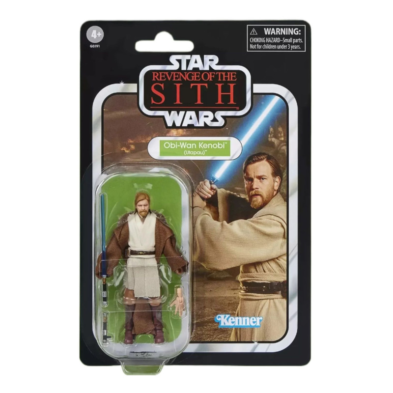 Star Wars III - Set Figurines Vintage Obi-Wan & Soldat Clone - Hasbro