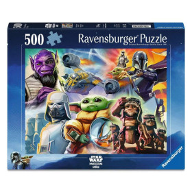 Star Wars - Puzzle Mandalorian & Grogu 500 pièces