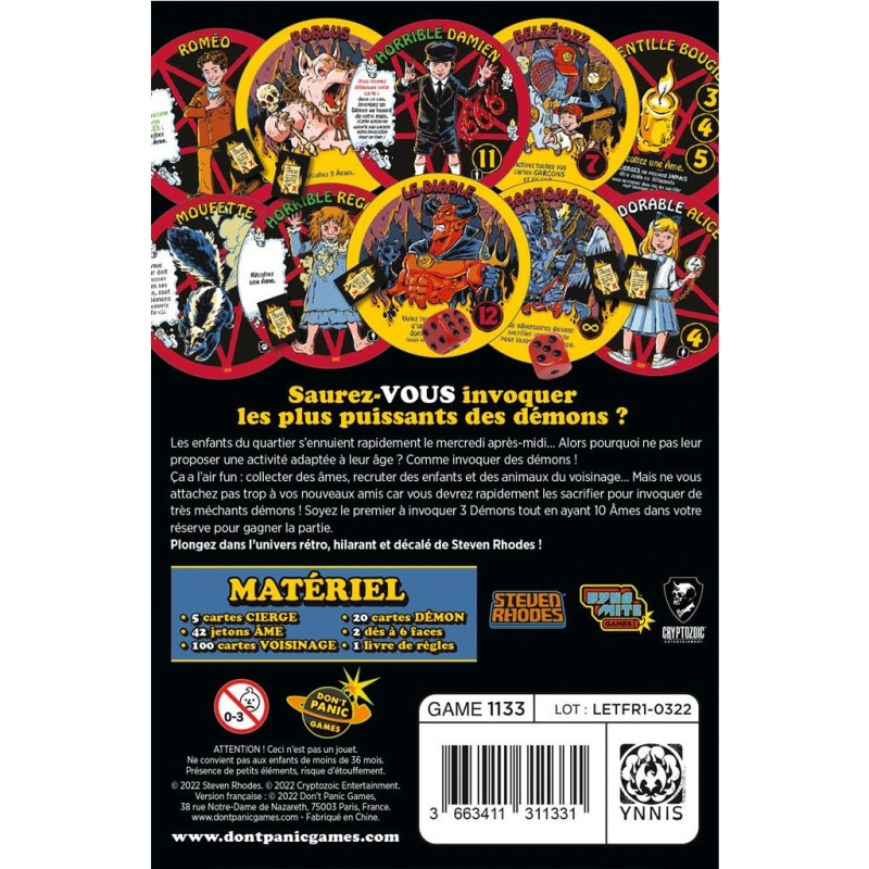 Let's Summon Demons - Jeu d'Ambiance & Cartes - Don't Panic Games