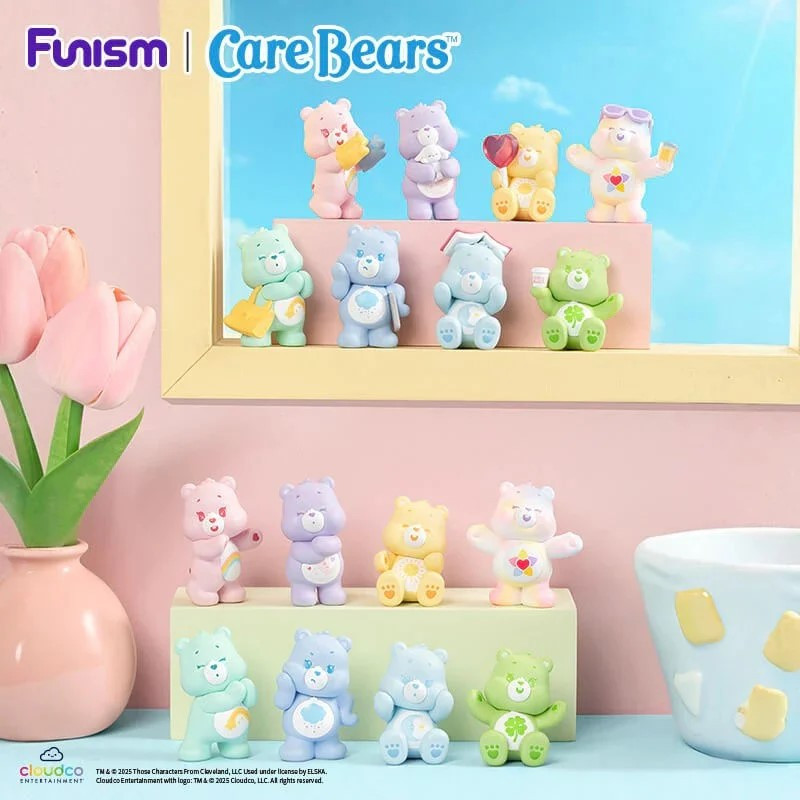 Bisounours Care Bears - Set de 3 Figurines Little Things Series 1 EXEMPLAIRE ALEATOIRE