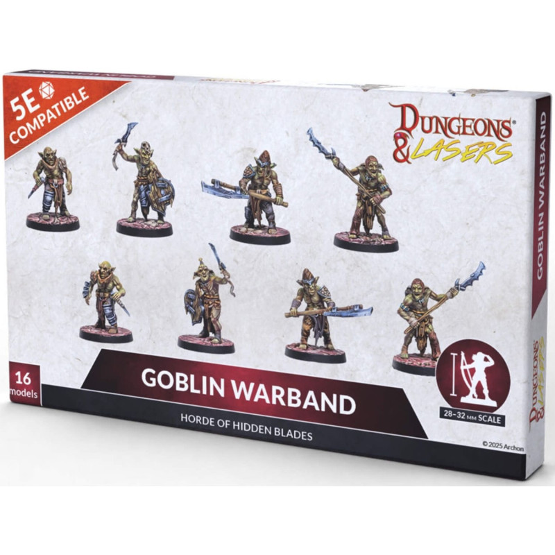 Dungeons & Lasers - Bande de Gobelins Guerriers (Goblin Warband)