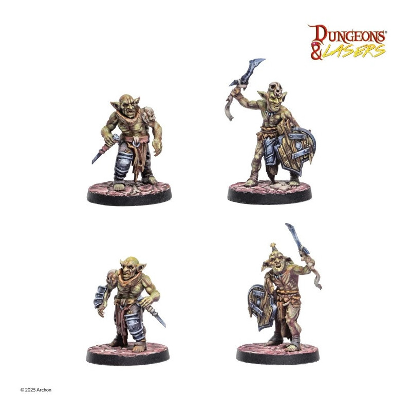 Dungeons & Lasers – Goblin Warband - Archon Studio
