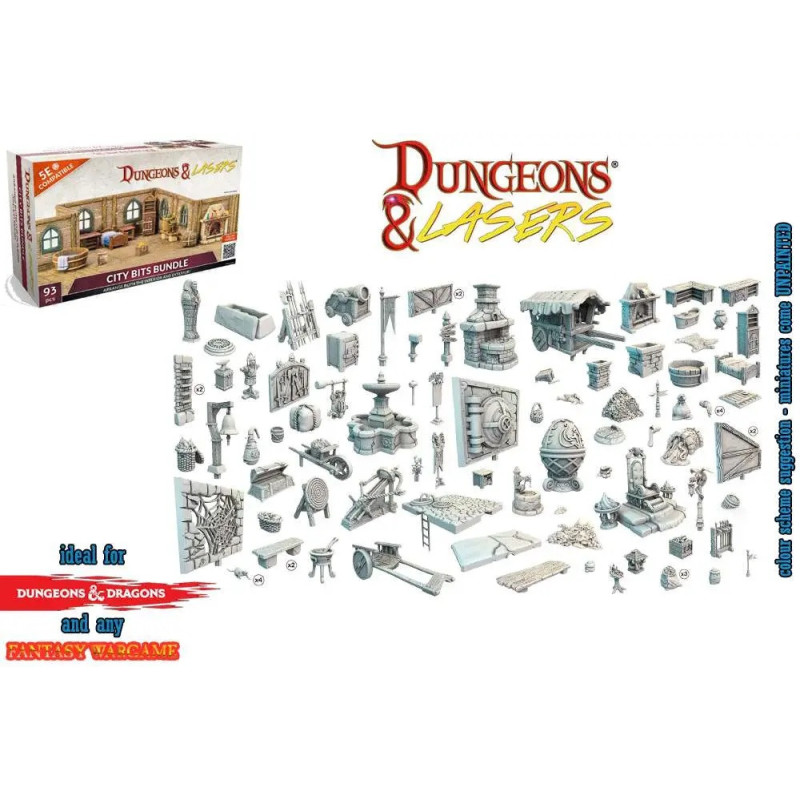 Dungeons & Lasers – City Bits Bundle - Archon Studio