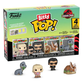 Jurassic Park - Pop! Bitty - 4-Pack Series 1 Triceratops