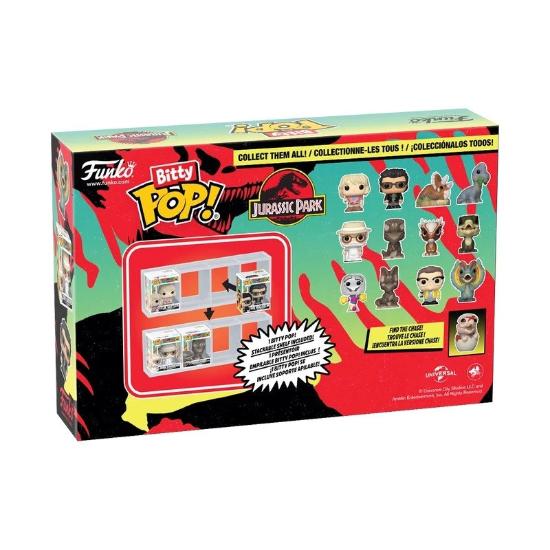 Jurassic Park – Pop! Bitty - 4-Pack Series 3  Mr. DNA – Funko