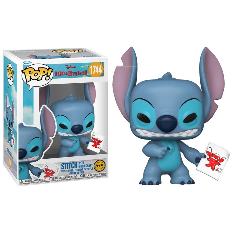 Disney : Lilo & Stitch - Pop! - Stitch with Mood Chart n°1744  CHASE