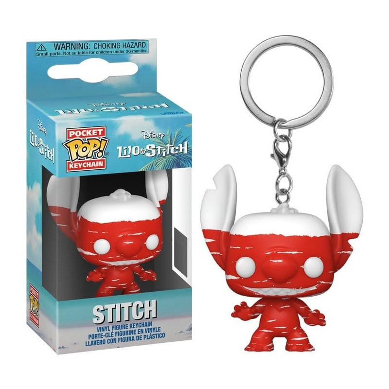 Disney : Lilo & Stitch - Pop! Pocket - Porte-clé Stitch Badness Level