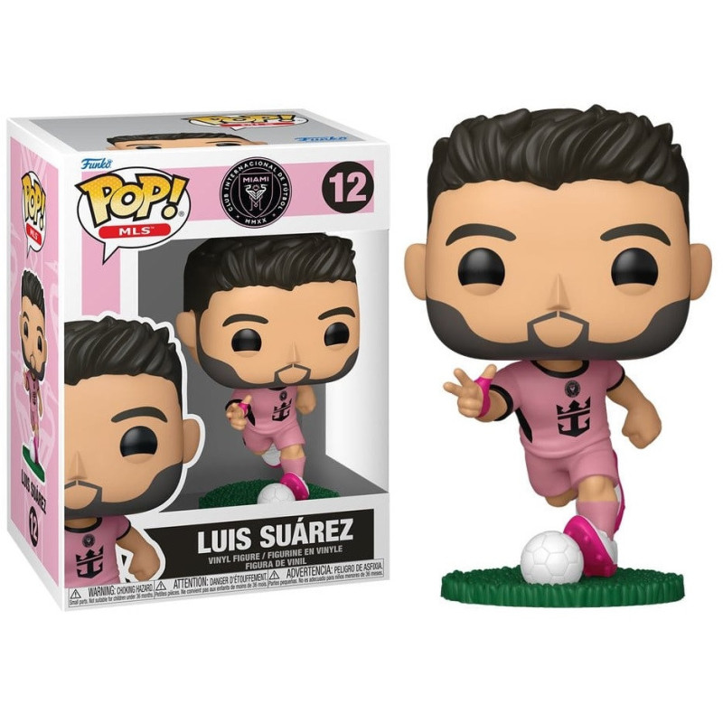 Football - Pop! MLS - Inter Miami Luis Suárez (Pink Uniform) n°12