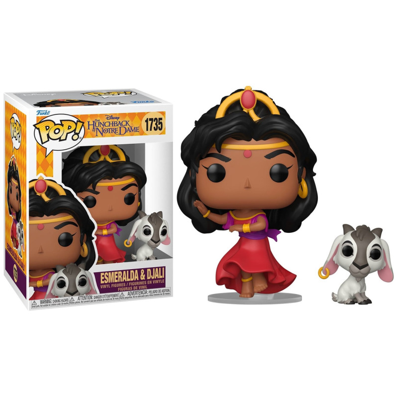 Disney : Le Bossu de Notre Dame - Pop! & Buddy - Esmeralda & Djali n°1735