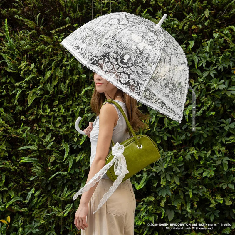 Bridgerton – Parapluie Dentelle Blanc - Moriarty Art Project