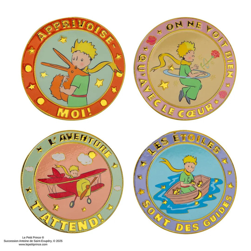 Le Petit Prince – Sous-verres Céramique & Support Métal - Cinereplicas