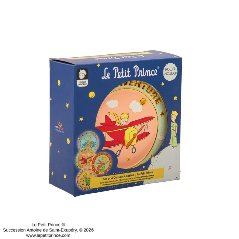 Le Petit Prince – Sous-verres Céramique & Support Métal - Cinereplicas