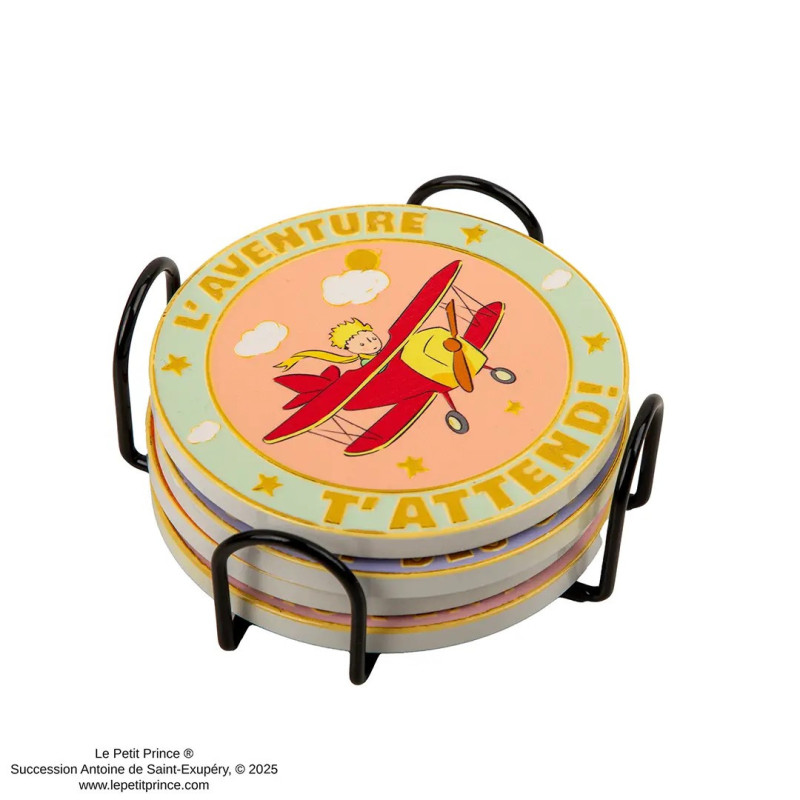 Le Petit Prince – Sous-verres Céramique & Support Métal - Cinereplicas