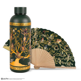 Harry Potter - Pack Bouteille Isotherme Tapisserie Black Family 500 ml & Eventail